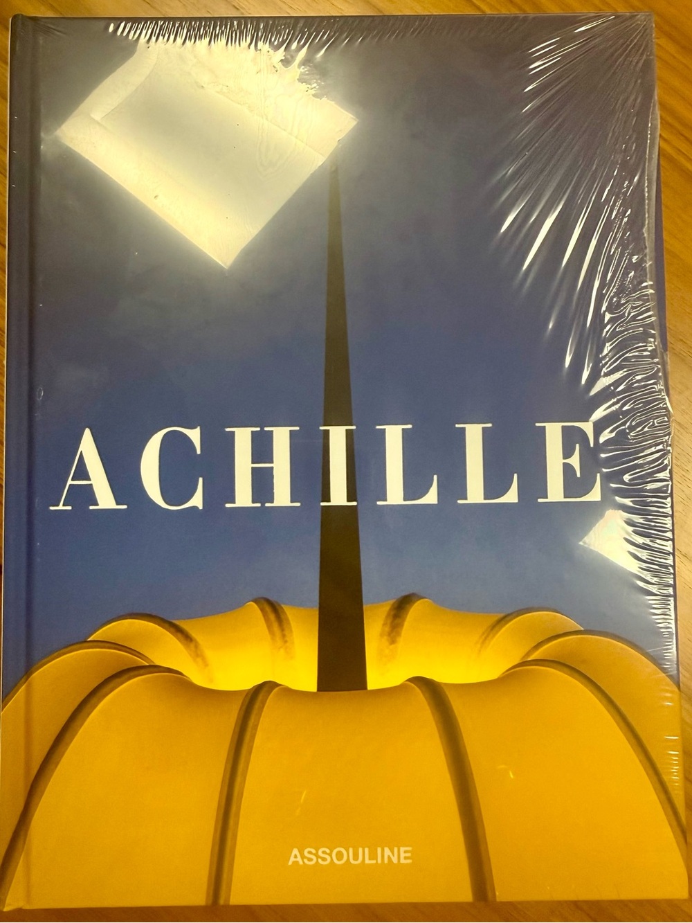Assouline ACHILLE Hardcover Book - Blue & Yellow